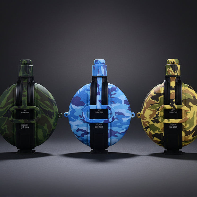 Botella de agua plegable de silicona, fabricante de botellas de agua portátiles para deportes al aire libre, fitness y senderismo, 580 ml.