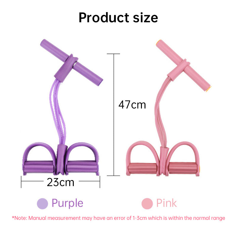 6-in-1 Multifunctional Resistance Band Set for Full Body Workout