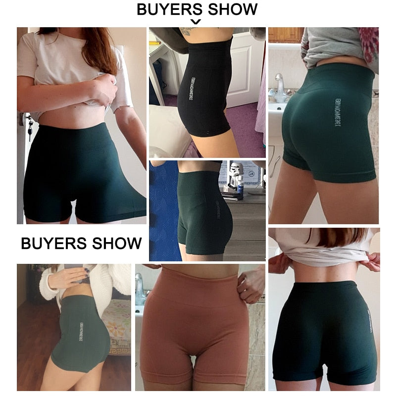 Women Gym High Waist Workout Shorts Vital Seamless Fitness Yoga Shorts Scrunch Butt Yoga Running Shorts Sport