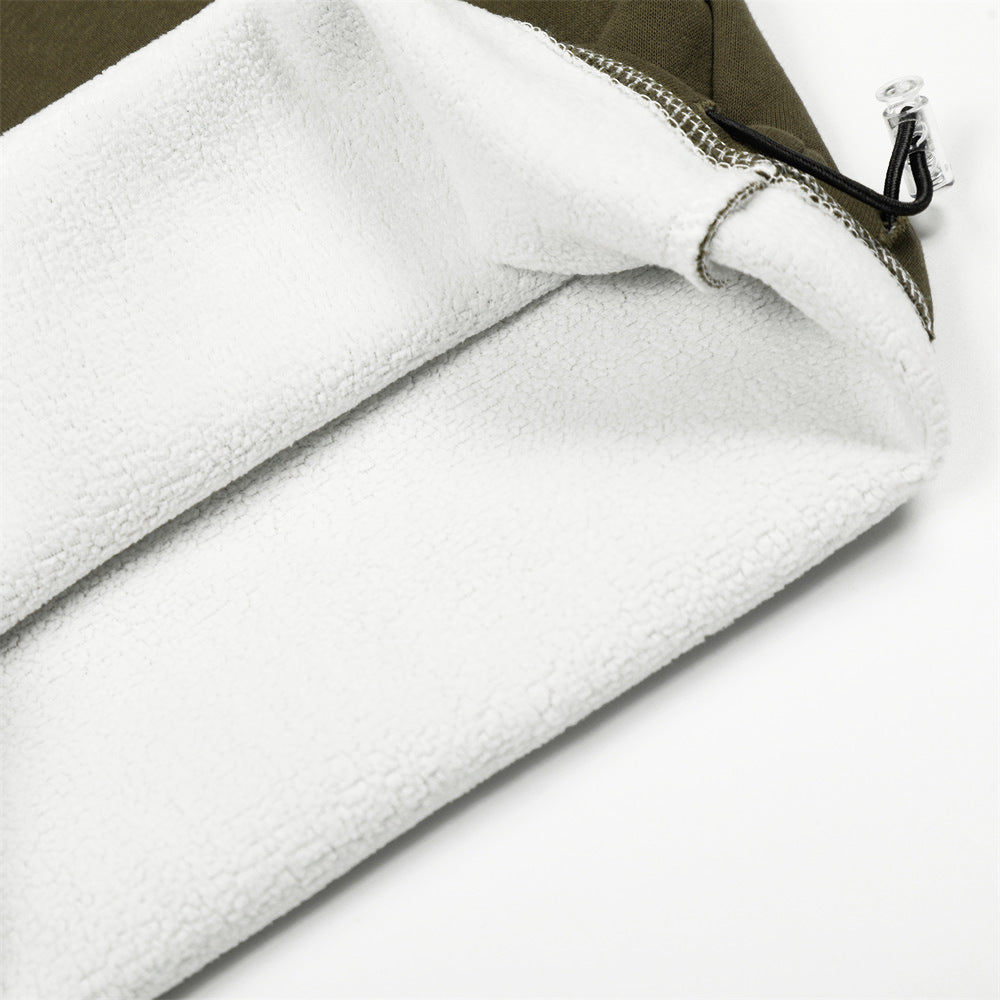 fleece-lined sweatpants