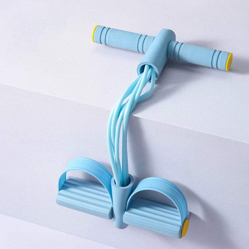 6-in-1 Multifunctional Resistance Band Set for Full Body Workout