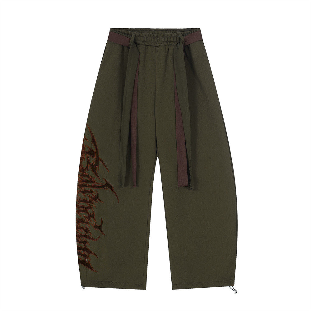 fleece-lined sweatpants