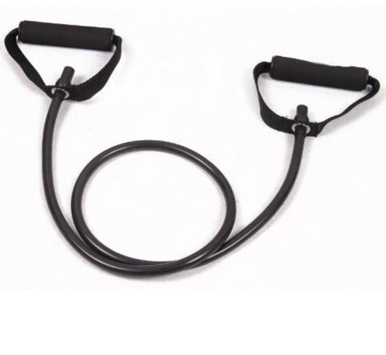 Bandas elásticas de resistencia para fitness de 120 cm, cuerda de tracción para yoga, tubos de ejercicio, bandas elásticas de entrenamiento para yoga y pilates, expansor elástico