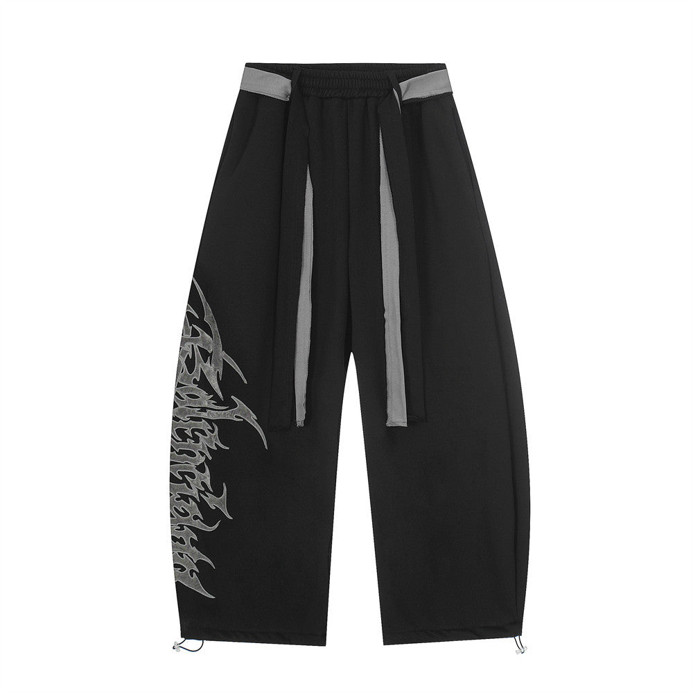 fleece-lined sweatpants