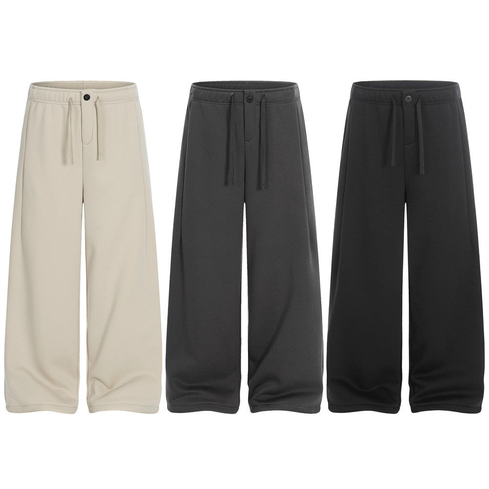 fleece-lined sweatpants