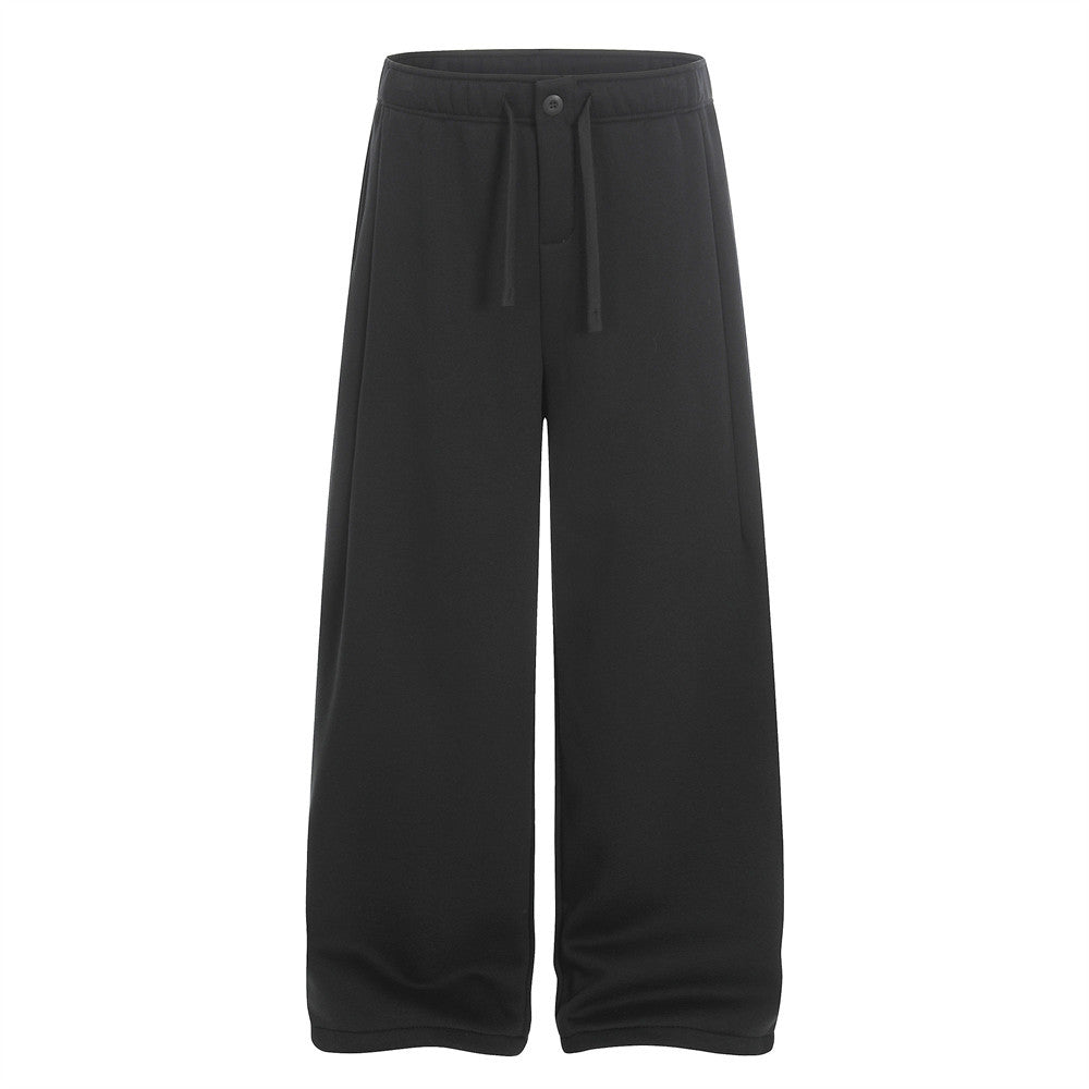 fleece-lined sweatpants